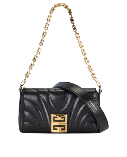 4G Quilted Shoulder Bag, front view